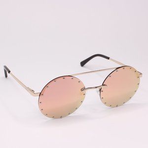 A.J. Morgan Women's "Bertha" Circular Sunglasses